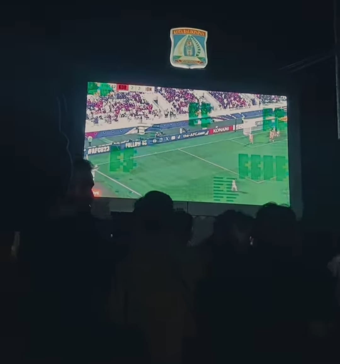 Manfaatkan Videotron, Pemkot Balikpapan Fasilitasi Masyarakat Nobar Piala Asia U-23
