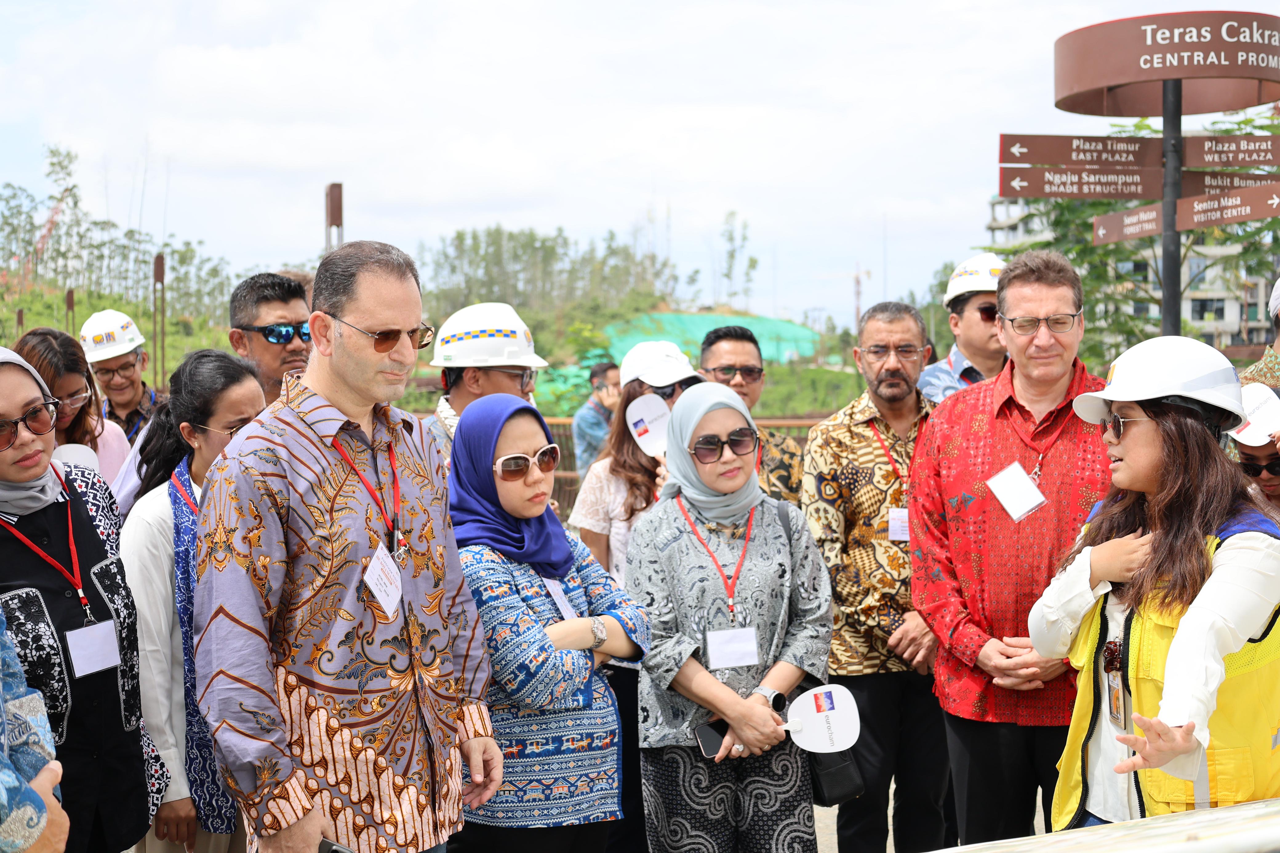 Delegasi Eropa Kunjungi Nusantara, Resonansi Minat Investasi yang Tinggi di IKN