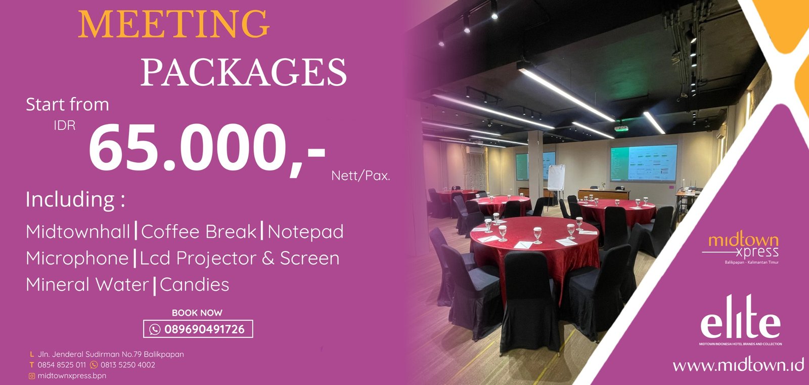 Solusi Meeting yang Smart, Nyaman, dan Hemat di Tengah Kota Balikpapan